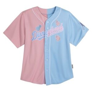 SOLDDisneyland Aurora Baseball Jersey XL New in Package Pink and Blue